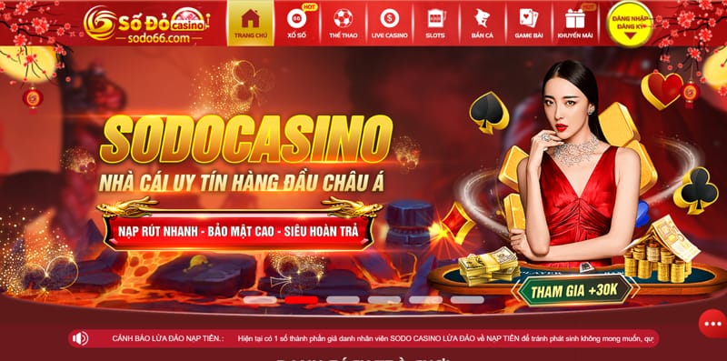 Trang chủ nhà cái SODOCASINO